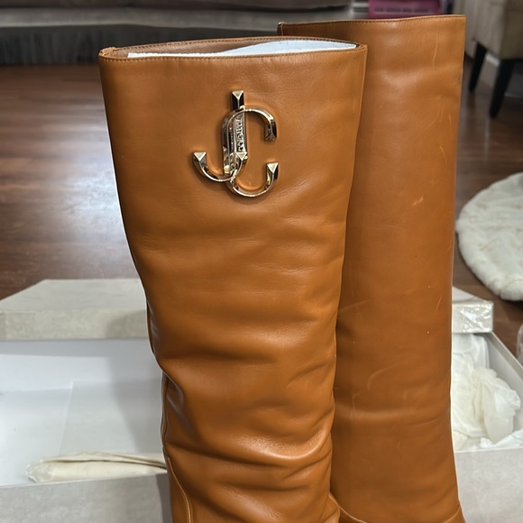 JIMMY CHOO CALF BOOTS - Picture 7 of 15